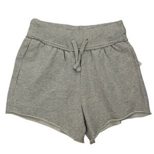 BP Gray Cut Off Organic Cotton Jogger Shorts Size XXS NWT